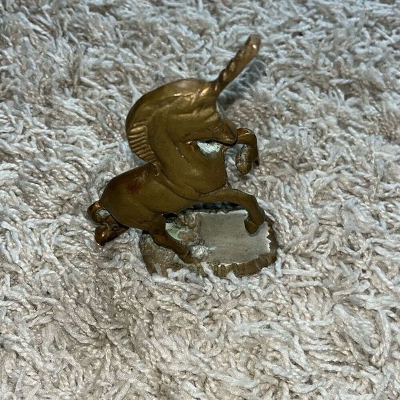 Vintage Bronze Unicorn Upright - Picture 2 of 12